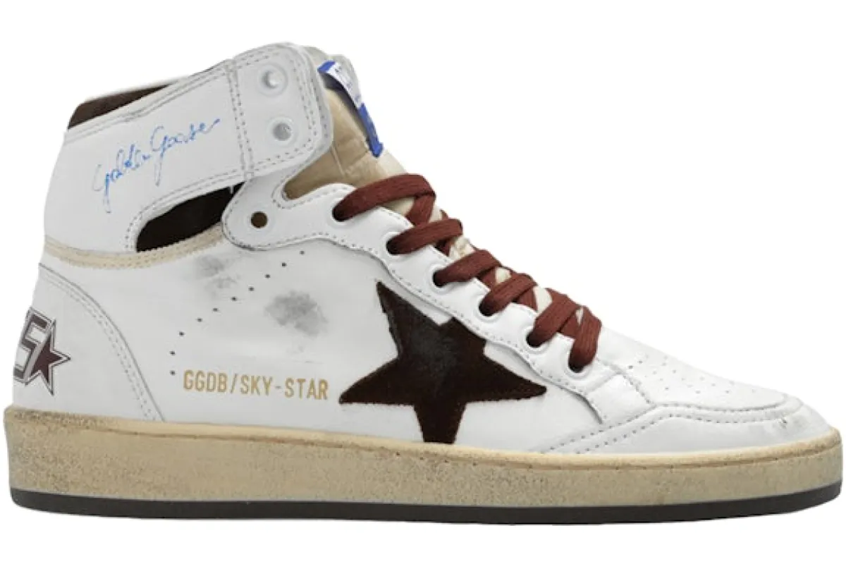 Golden Goose Sky-Star White Chocolate Suede (Women's) sold by Addict Sneakers