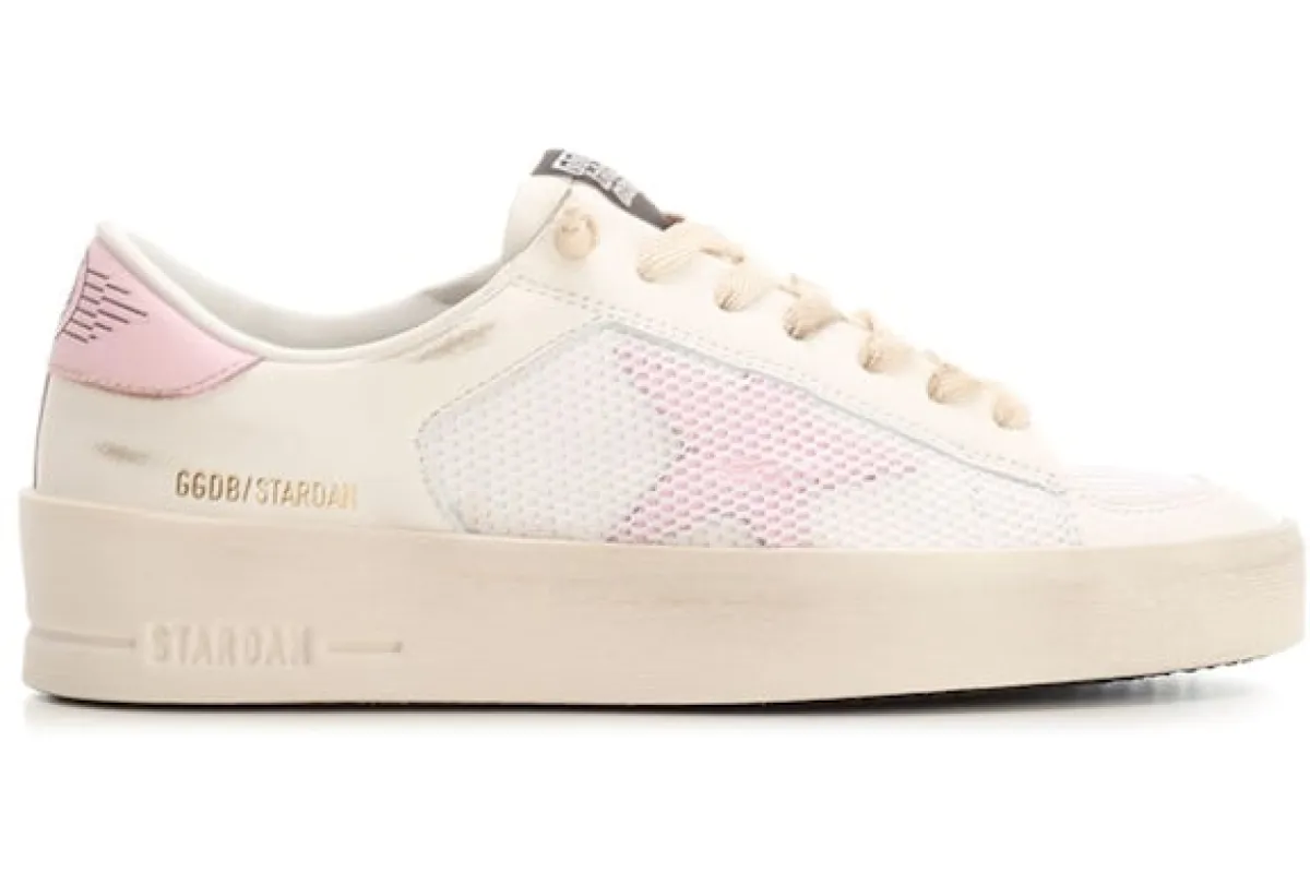 Golden Goose Stardan White Orchid Pink (Women's) sold by Addict Sneakers