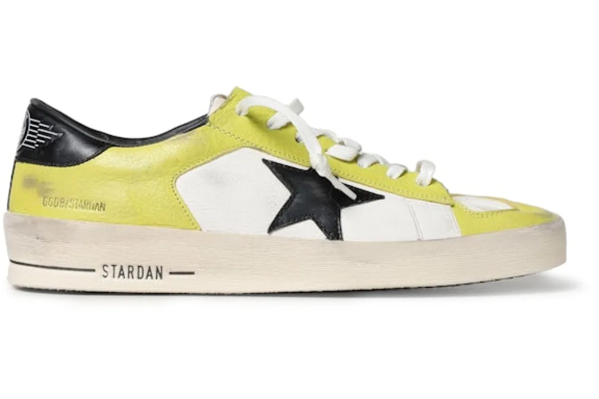 Golden Goose Stardan Yellow White Black sold by Addict Sneakers