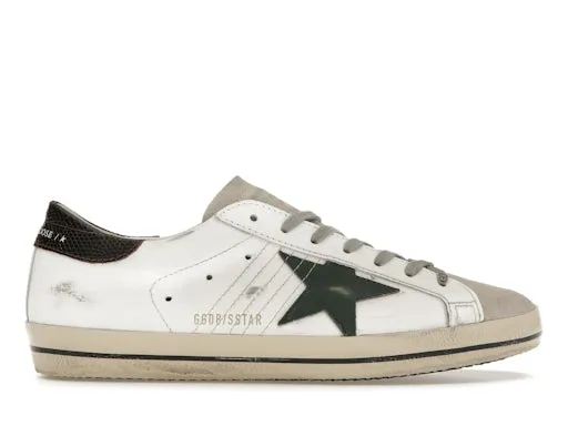 Golden Goose Super-Star White Seedpearl Green sold by Addict Sneakers