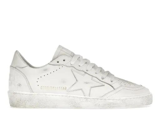 Golden Goose Ball Star Triple White sold by Addict Sneakers