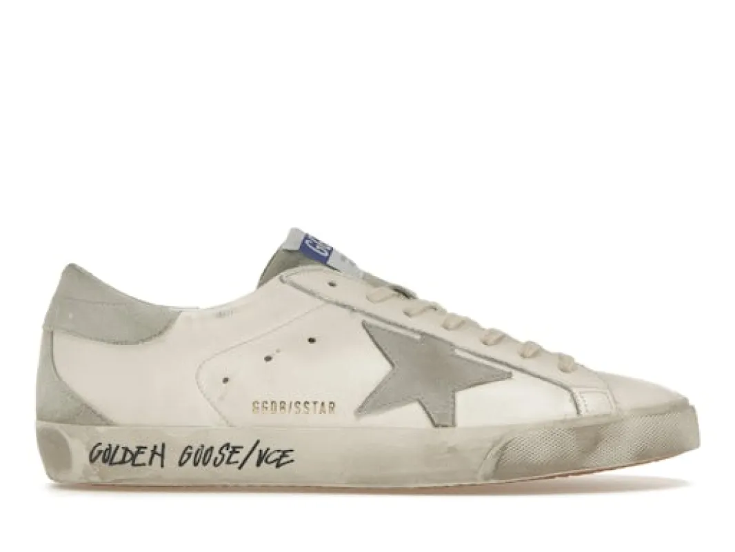 Golden Goose Super-Star White Ice Grey sold by Addict Sneakers