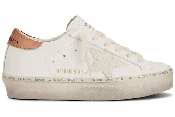 Golden Goose Hi Star White Butter Bronze (Women's) sold by Addict Sneakers