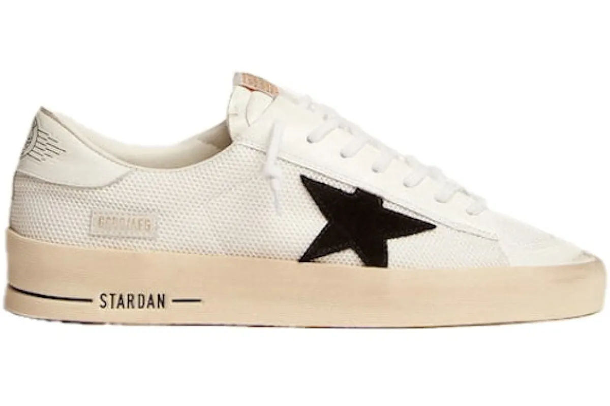 Golden Goose Stardan White Black sold by Addict Sneakers