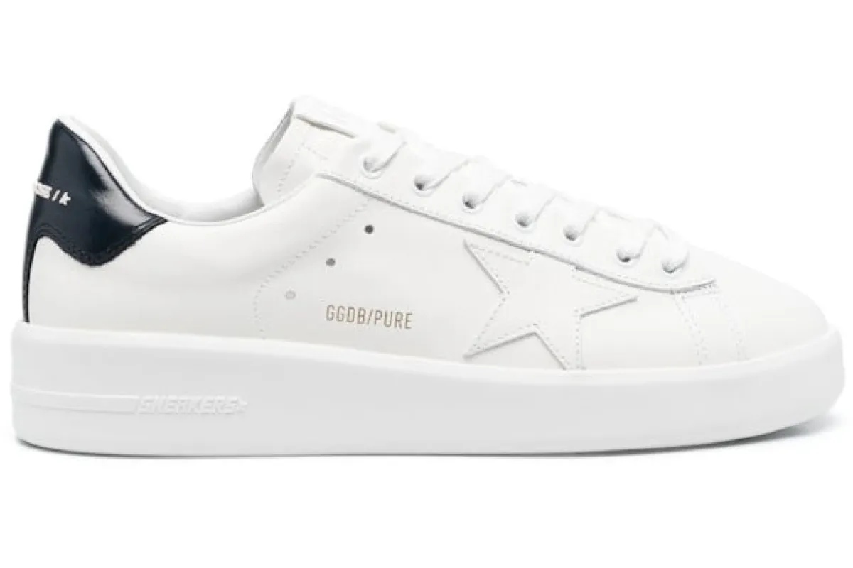 Golden Goose Purestar White Navy sold by Addict Sneakers