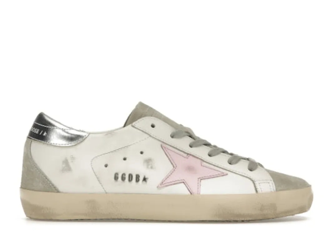 Golden Goose Super-Star Ice White Orchid Pink (Women's) sold by Addict Sneakers