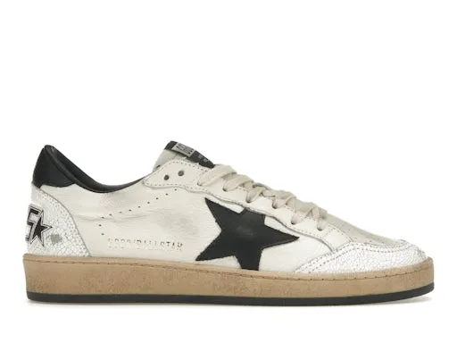 Golden Goose Ball-Star Low White Nappa Black Star sold by Addict Sneakers