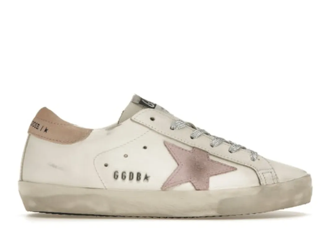 Golden Goose Super-Star White Antique Pink (Women's) sold by Addict Sneakers