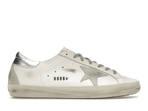 Golden Goose Super-Star White Silver sold by Addict Sneakers