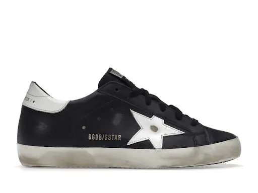 Golden Goose Super-Star Black White Leather (Women's) sold by Addict Sneakers