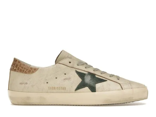 Golden Goose Super-Star Cream Green sold by Addict Sneakers