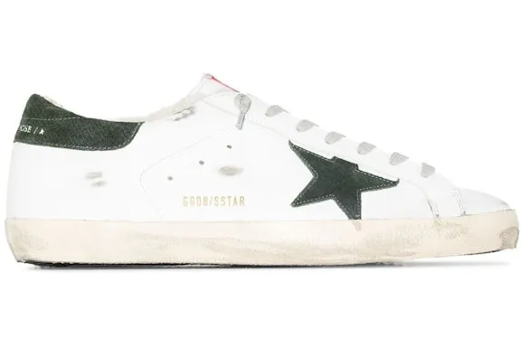 Golden Goose Super-Star Sherpa Lining White Green sold by Addict Sneakers