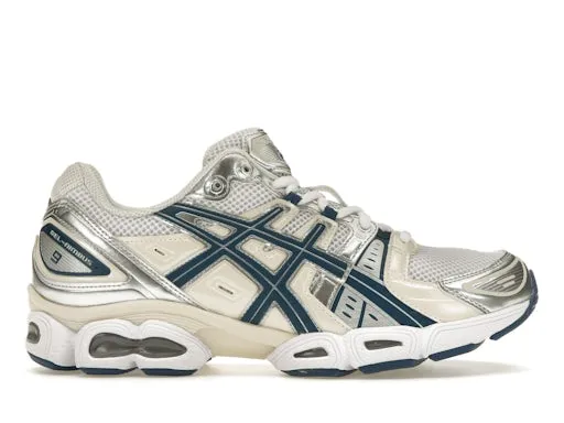 ASICS Gel-Nimbus 9 White Light Indigo (Women's) sold by Addict Sneakers