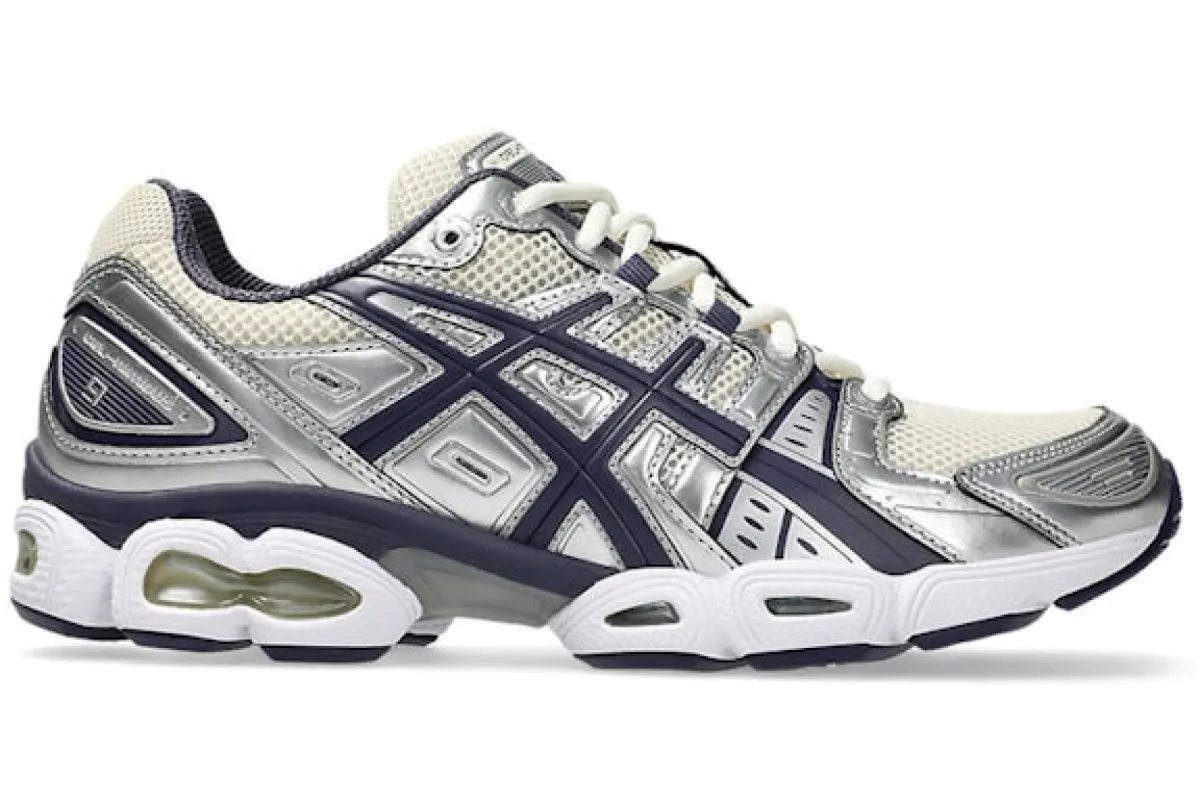 ASICS Gel-Nimbus 9 Oatmeal Indigo Fog sold by Addict Sneakers