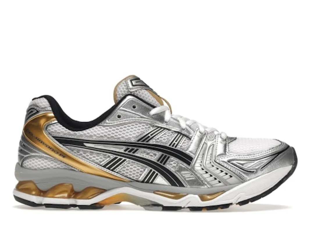 ASICS Gel-Kayano 14 White Pure Gold sold by Addict Sneakers