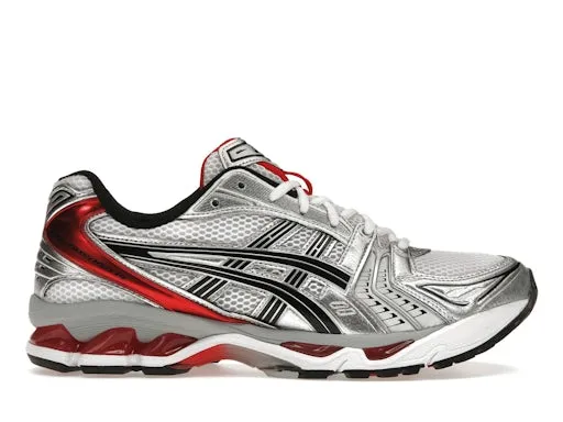 ASICS Gel-Kayano 14 White Classic Red sold by Addict Sneakers