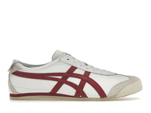 Onitsuka Tiger Mexico 66 White Burgundy sold by Addict Sneakers