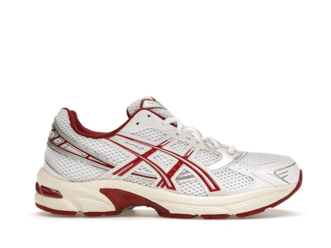 ASICS Gel-1130 White Red Dahlia (Women's) sold by Addict Sneakers