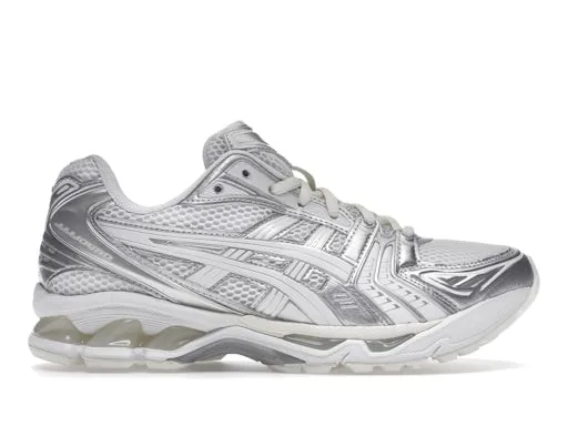 ASICS Gel-Kayano 14 JJJJound Silver White sold by Addict Sneakers