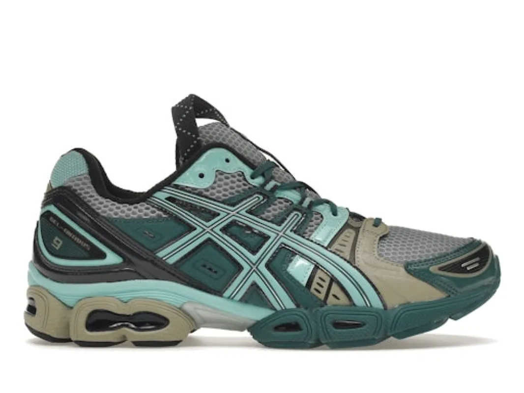 ASICS UB 3-S Gel-Nimbus 9 Kiko Kostadinov Piedmont Grey Aruba Blue sold by Addict Sneakers