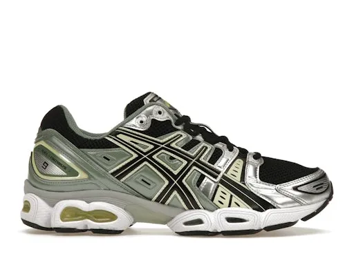 ASICS Gel-Nimbus 9 Black Green Yellow Silver sold by Addict Sneakers
