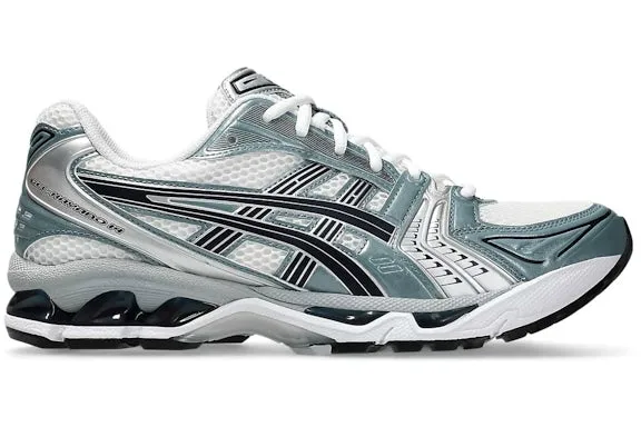 ASICS Gel-Kayano 14 White Fjord Grey sold by Addict Sneakers