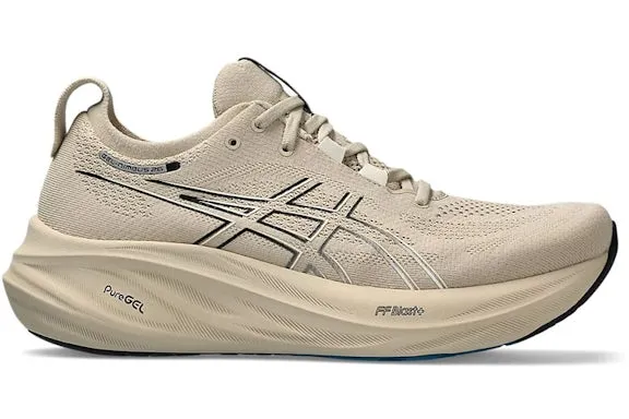 ASICS Gel-Nimbus 26 Feather Grey Black sold by Addict Sneakers