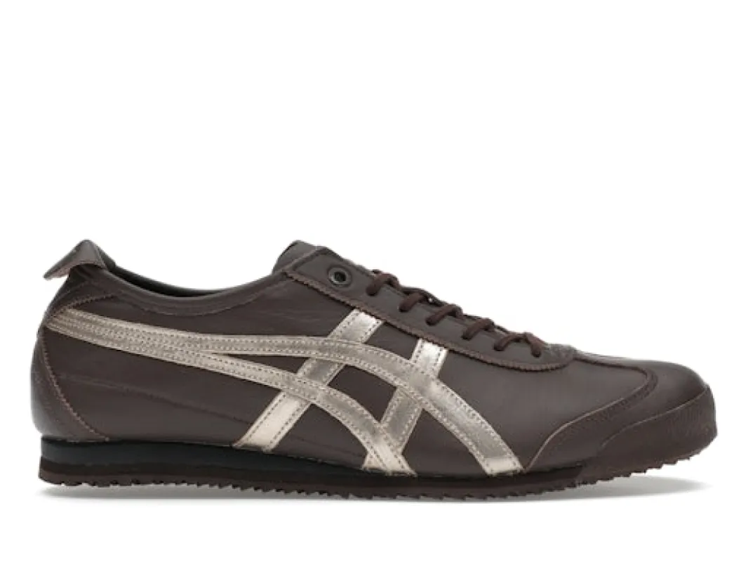 Onitsuka Tiger Mexico 66 SDLicorice Brown Champagne sold by Addict Sneakers