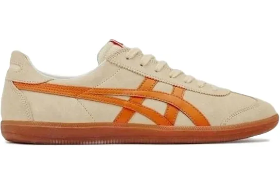 Onitsuka Tiger Tokuten Cream Orange Gum sold by Addict Sneakers