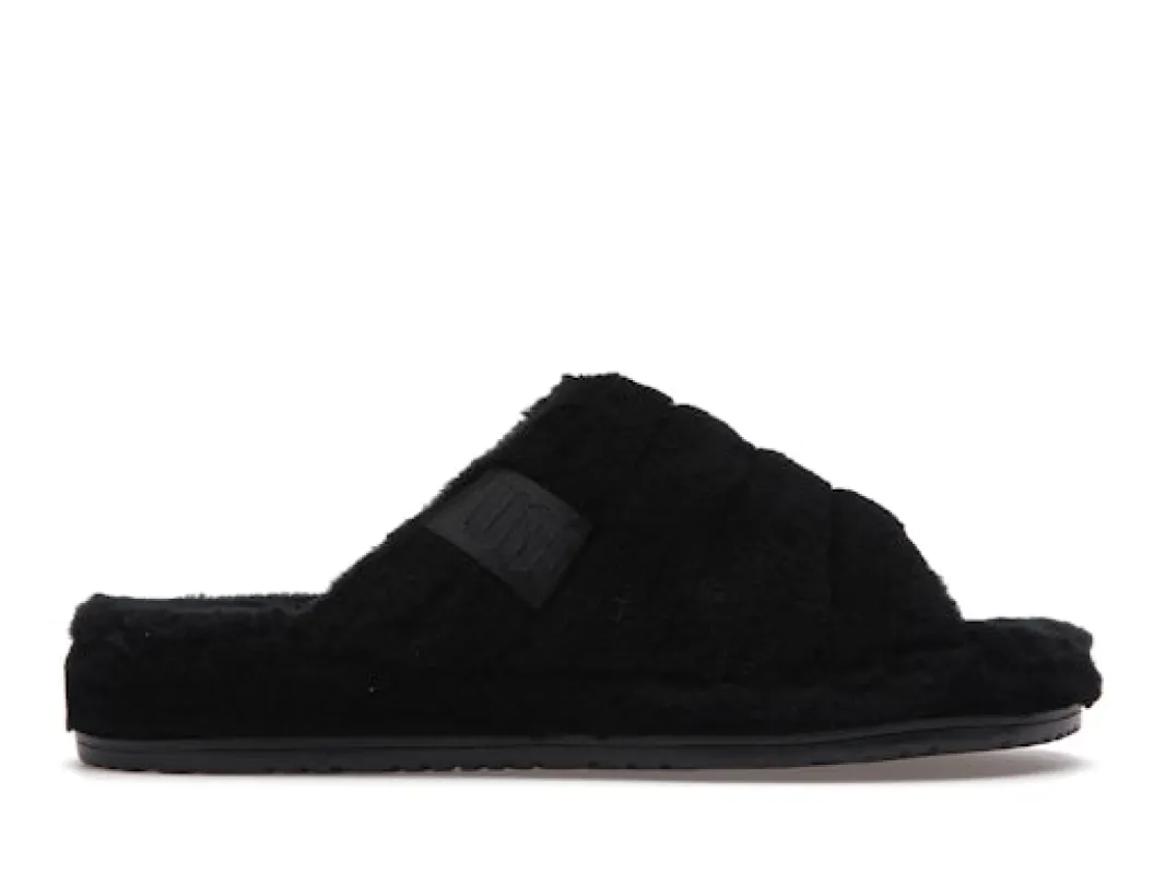 UGG Fluff You Slide Black sold by Addict Sneakers