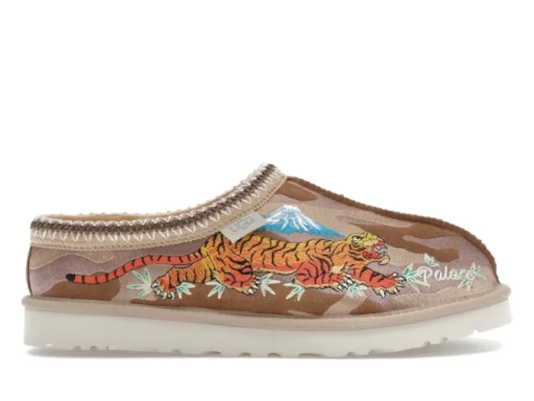 UGG Tasman Slipper Palace Chestnut Camo sold by Addict Sneakers