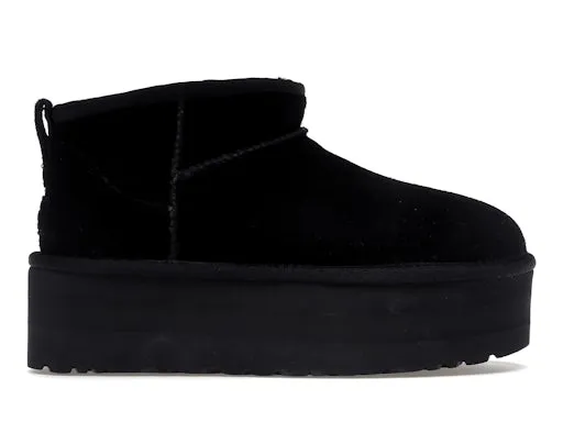 UGG Classic Ultra Mini Platform Boot Black (Women's) sold by Addict Sneakers