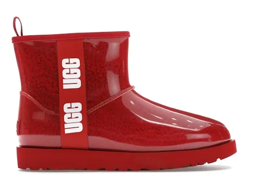 UGG Classic Clear Mini Boot Samba Red (Women's) sold by Addict Sneakers