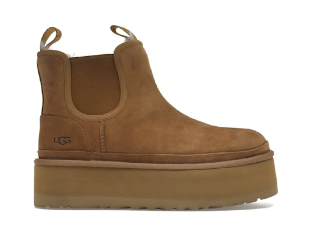 UGG Neumel Platform Chelsea Boot Chestnut (Women's) sold by Addict Sneakers