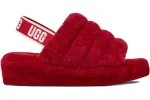UGG Fluff Yeah Slide Samba Red (Women's) sold by Addict Sneakers