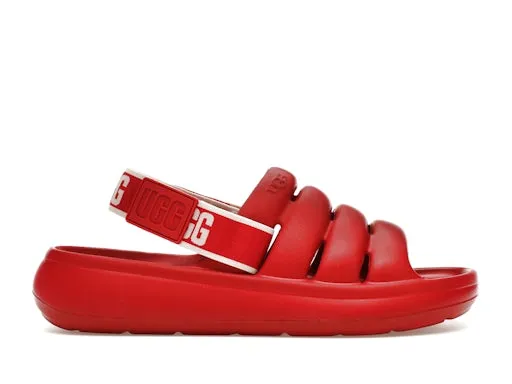 UGG Sport Yeah Slide Samba Red (Women's) sold by Addict Sneakers