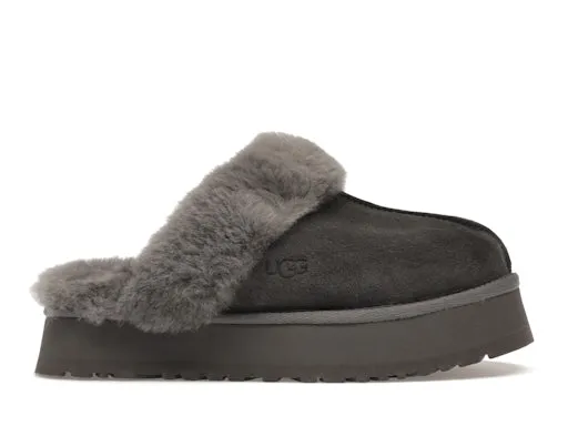 UGG Disquette Slipper Charcoal (Women's) sold by Addict Sneakers