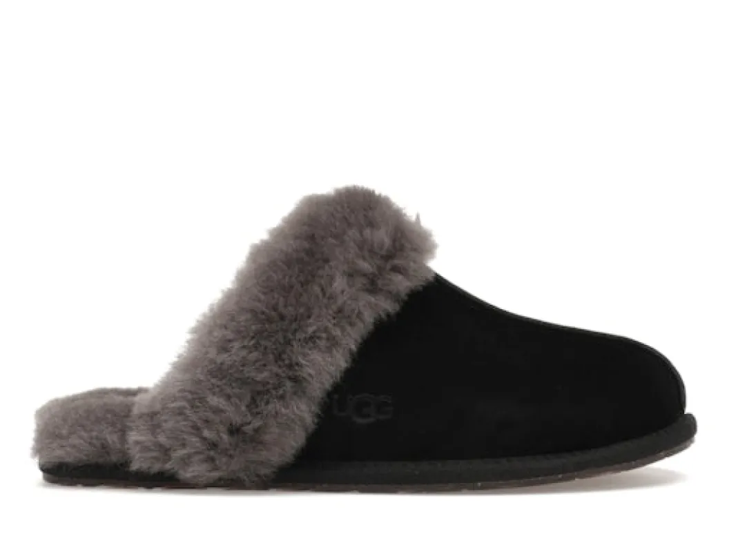 UGG Scuffette II Slipper Black Grey (Women's) sold by Addict Sneakers