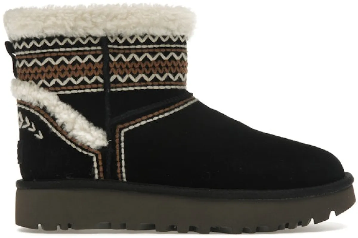 UGG Classic Mini Atherson Boot Black (Women's) sold by Addict Sneakers