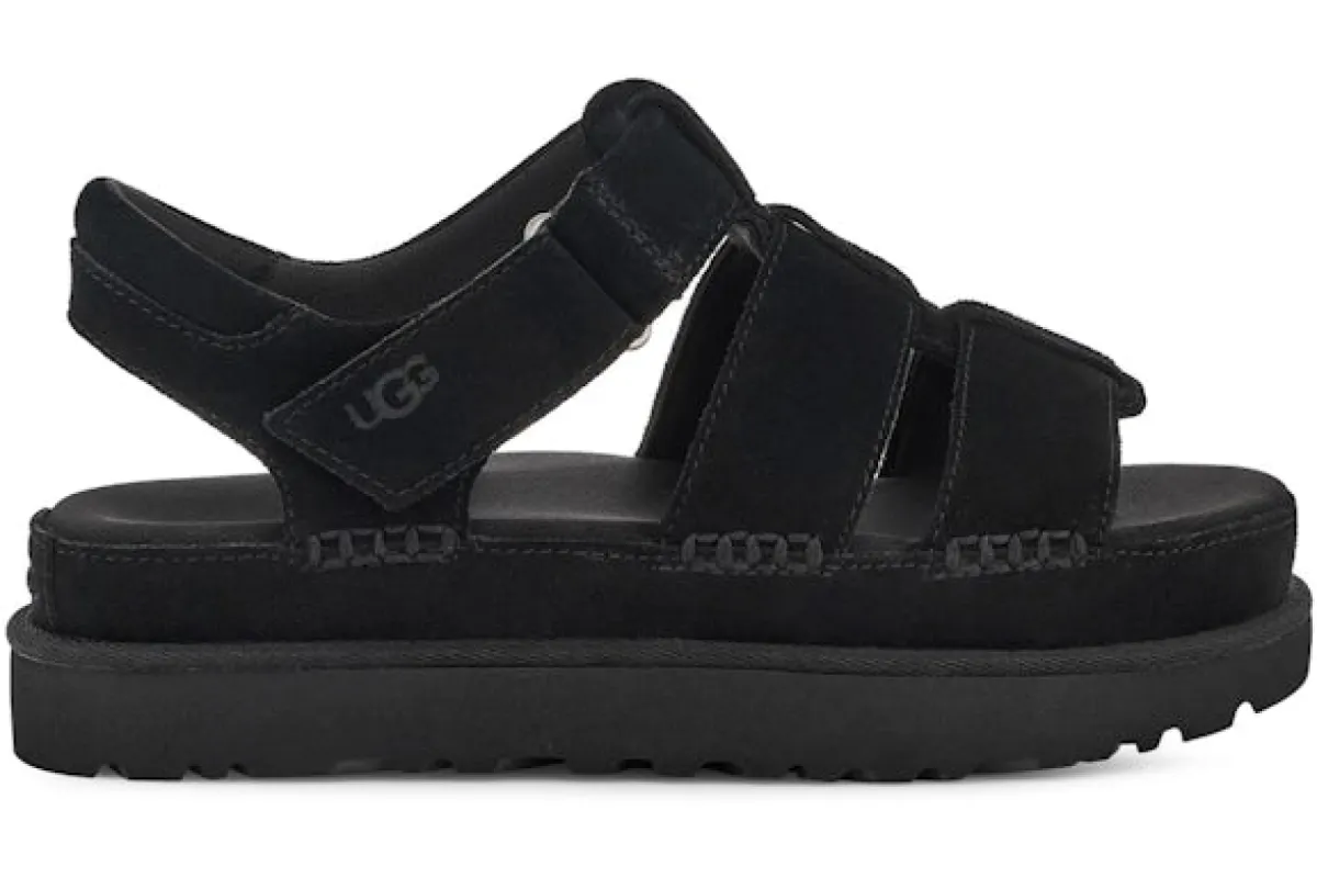 UGG Goldenstar Strap Platform Sandal Black (Women's) sold by Addict Sneakers