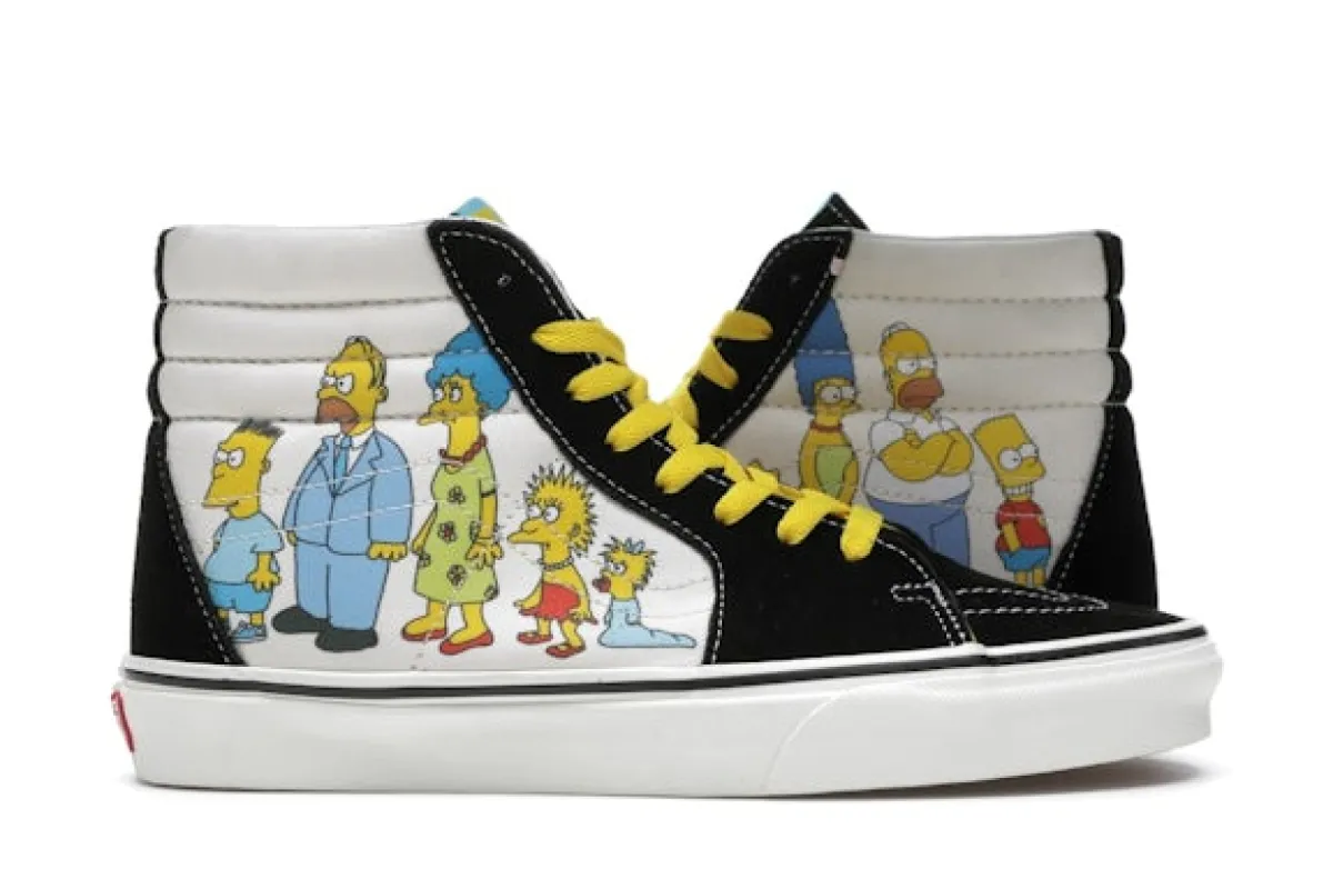 Vans Sk 8-Hi The Simpsons Family Portrait sold by Addict Sneakers
