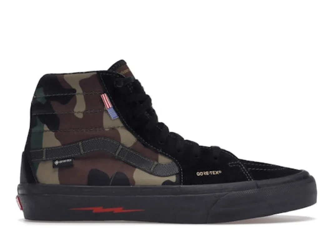 Vans Sk 8-Hi Notchback GORE-TEXDEFCON Woodland Camo sold by Addict Sneakers