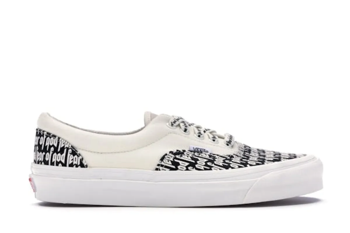 Vans Era 95 DXFear of God White Black sold by Addict Sneakers