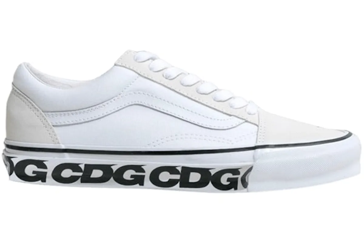 Vans Old Skool Commes des Garcons White sold by Addict Sneakers