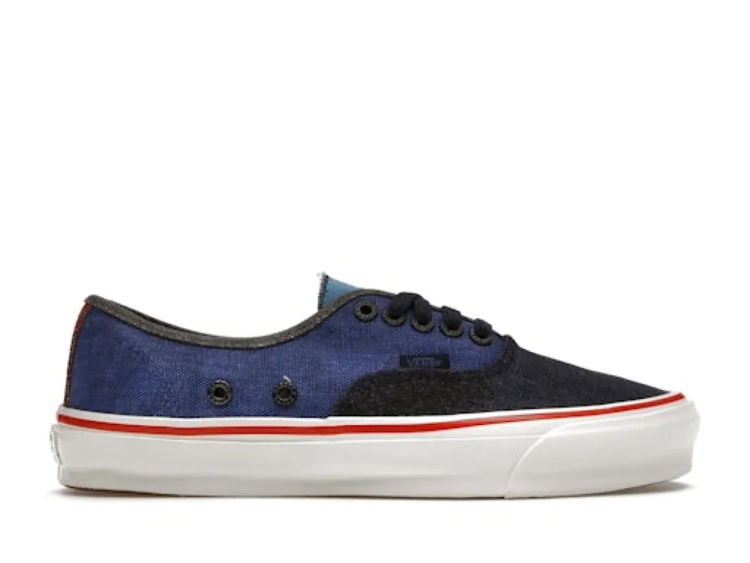 Vans Vault OG Authentic LXNigel Cabourn Navy Mix sold by Addict Sneakers