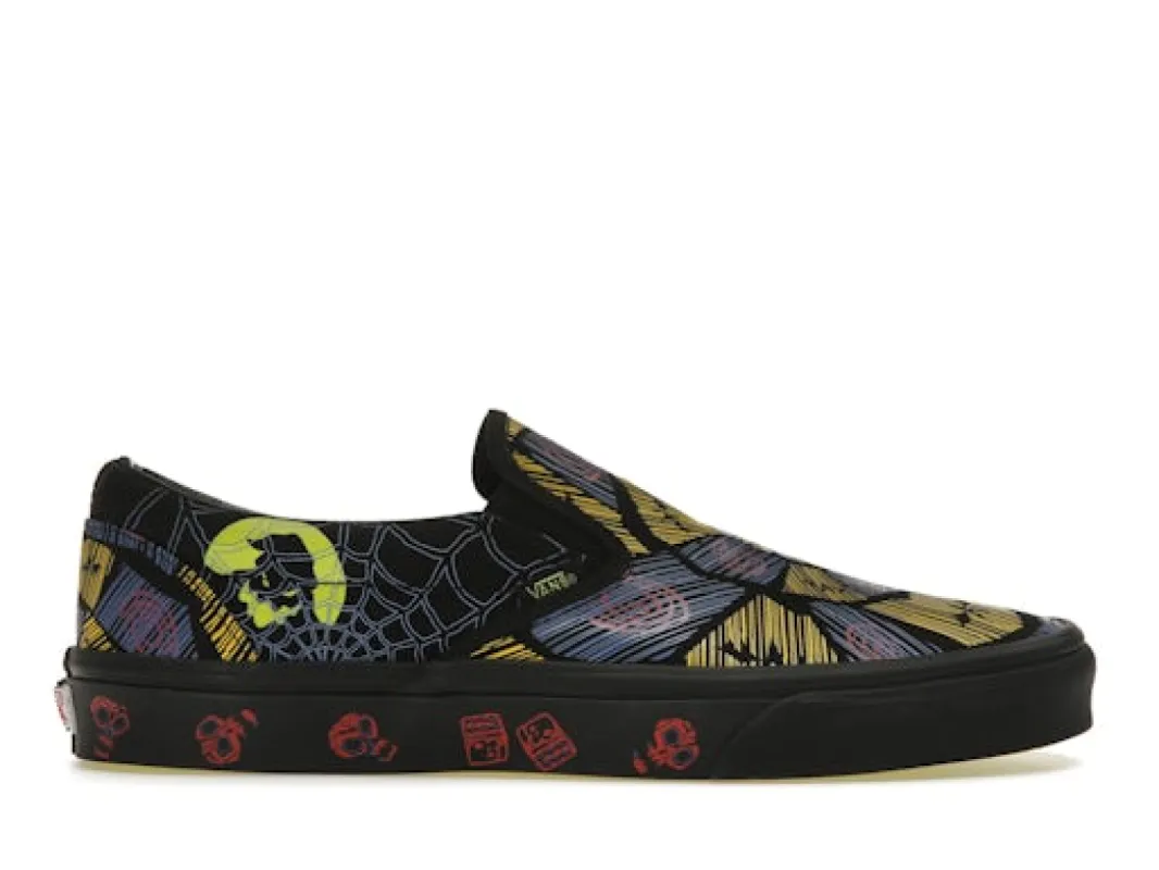 Vans Classic Slip-On The Nightmare Before Christmas Oogie Boogie sold by Addict Sneakers