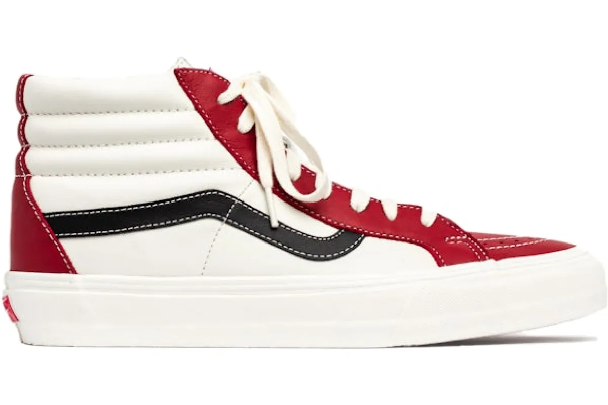 Vans Sk 8-Hi Reissue VLT LXChili Pepper Marshmallow sold by Addict Sneakers