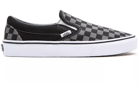 Vans Classic Slip-On Checkerboard Black Grey sold by Addict Sneakers