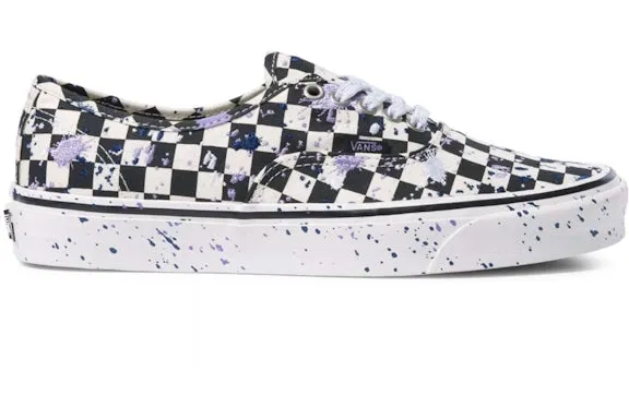 Vans UA Authentic 44 DXAnaheim Factory Splatter Embroidery Checkboard sold by Addict Sneakers