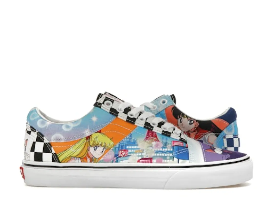 Vans Old Skool Patchwork Pretty Guardian Sailor Moon sold by Addict Sneakers